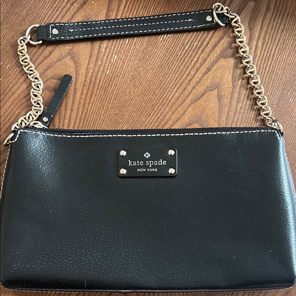 Kate Spade Black Mini Bag with Chain Strap